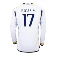 Real Madrid Lucas Vazquez #17 Heimtrikot 2023-24 Langarm